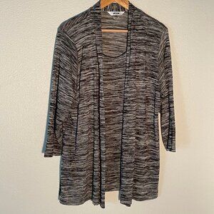 Alia cardigan with attached shell, one piece, size 1X‎